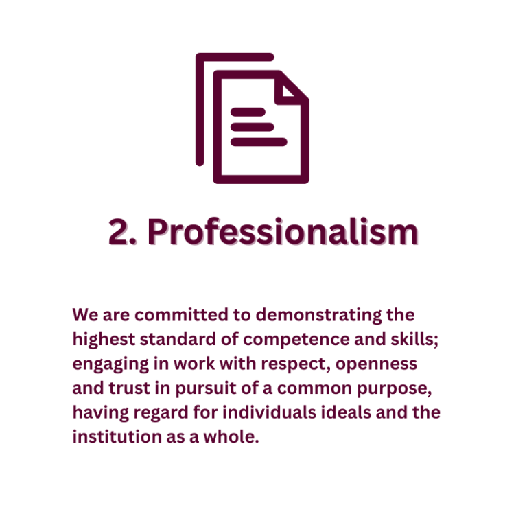 2 Professionalism
